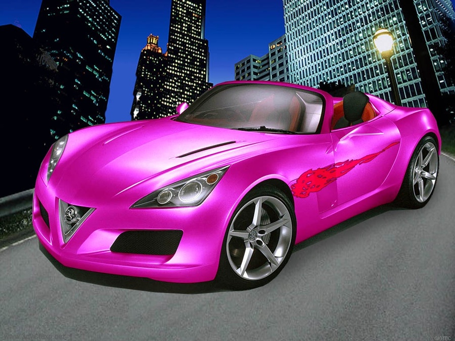 Tuned Concept Pink Car