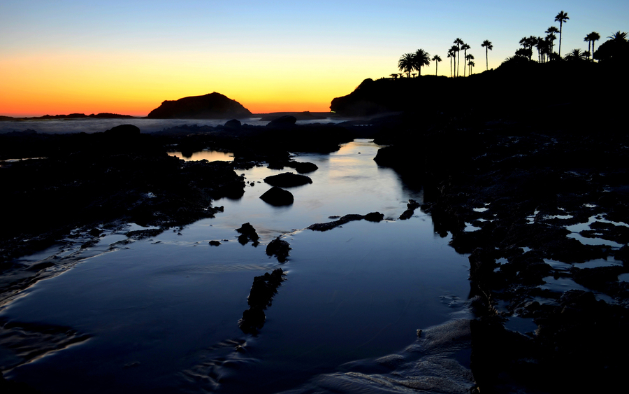 Sunset At Laguna Beach
