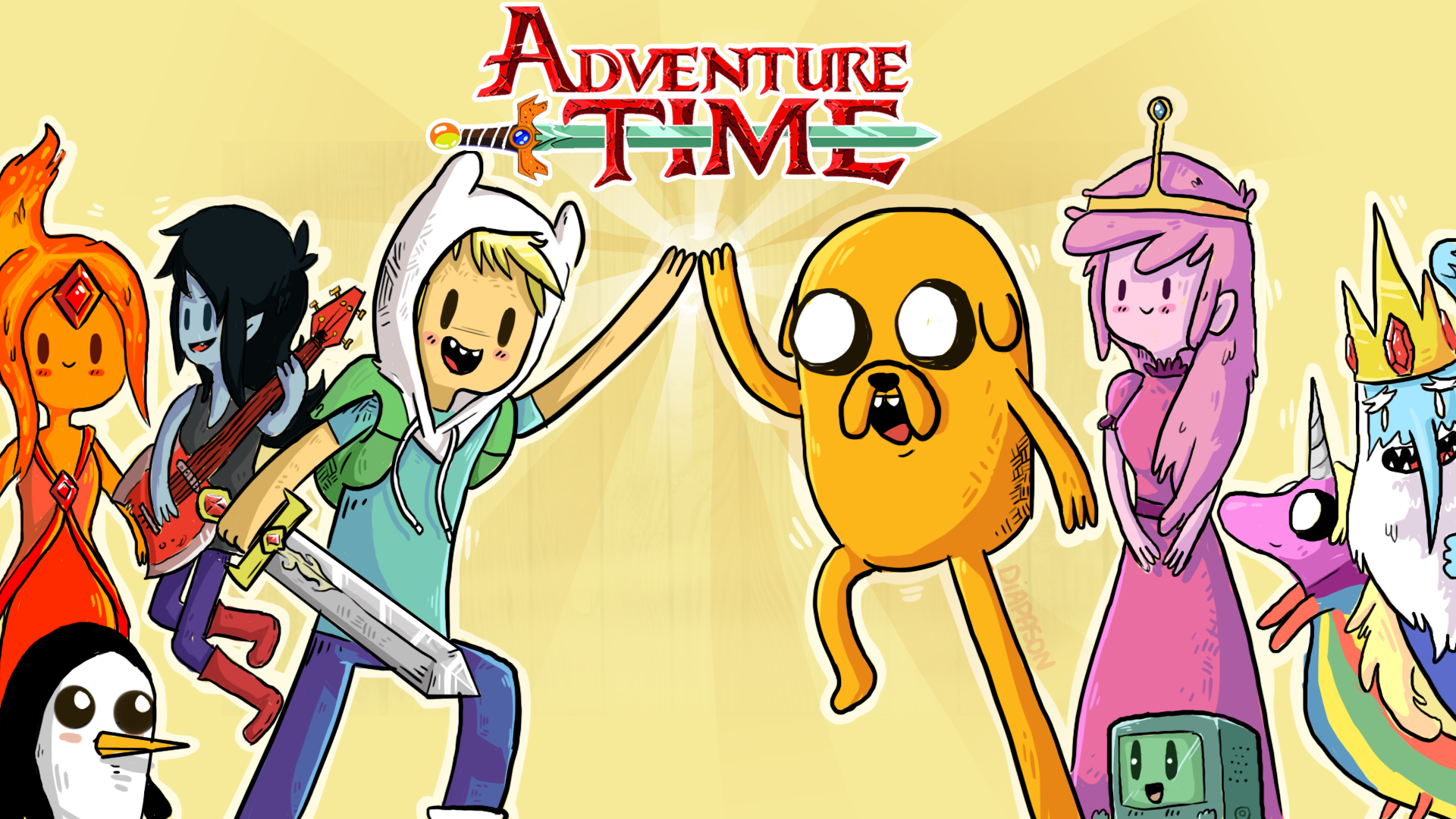 Adventure time lub glubs