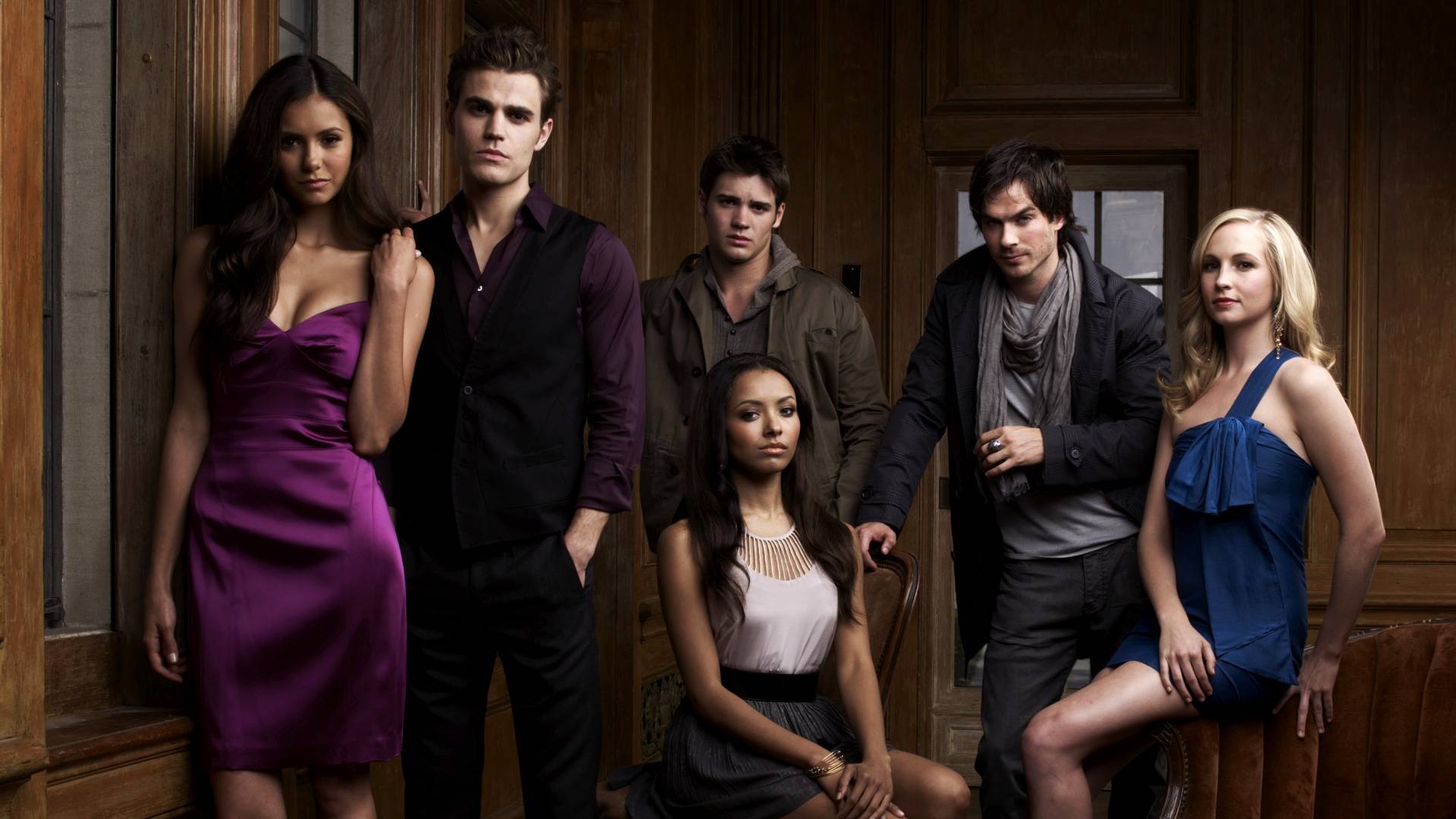 The Vampire Diaries Cast - Wallpaper, High Definition, High Quality ...