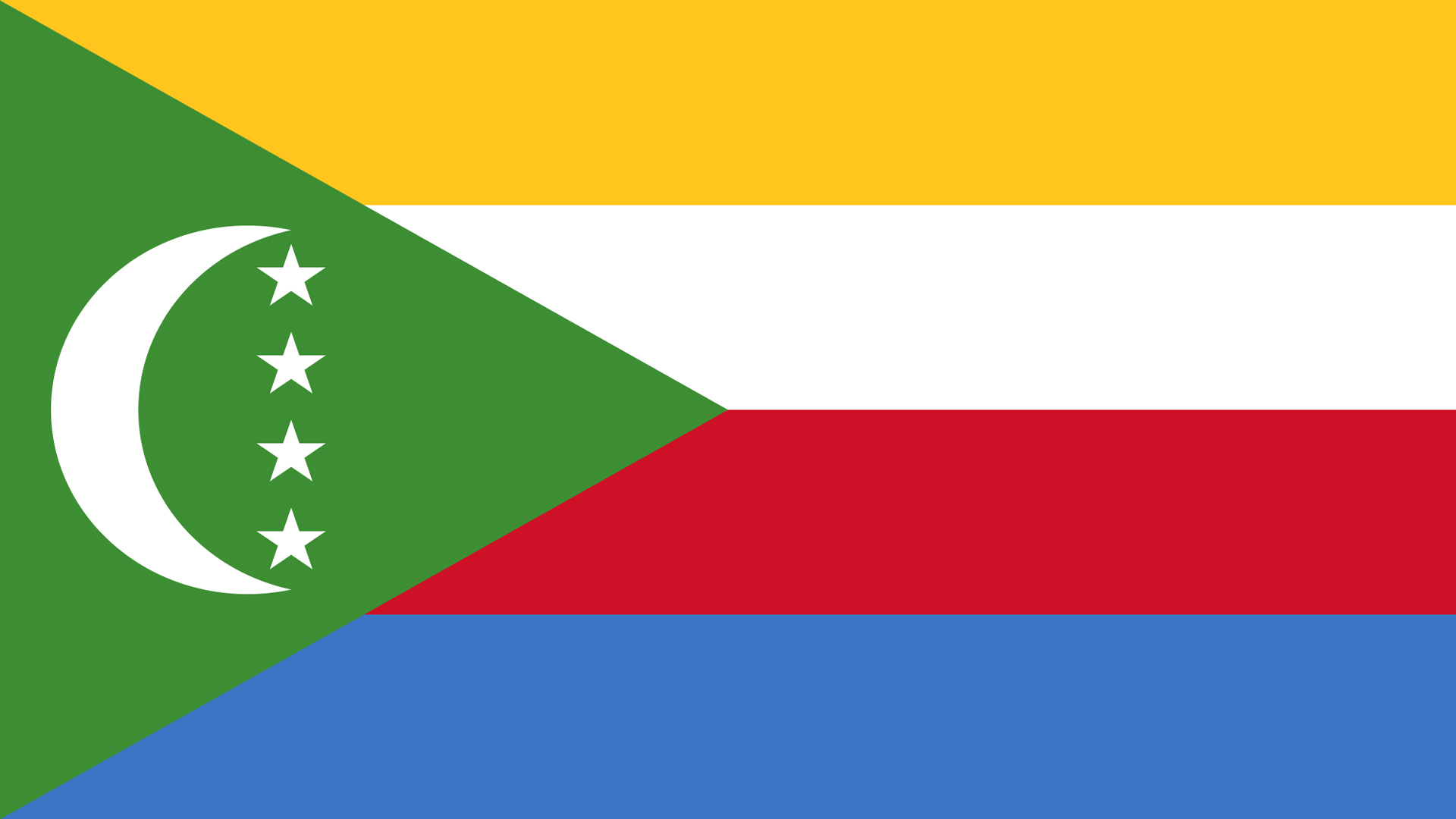 Comoros Flag - Wallpaper, High Definition, High Quality, Widescreen