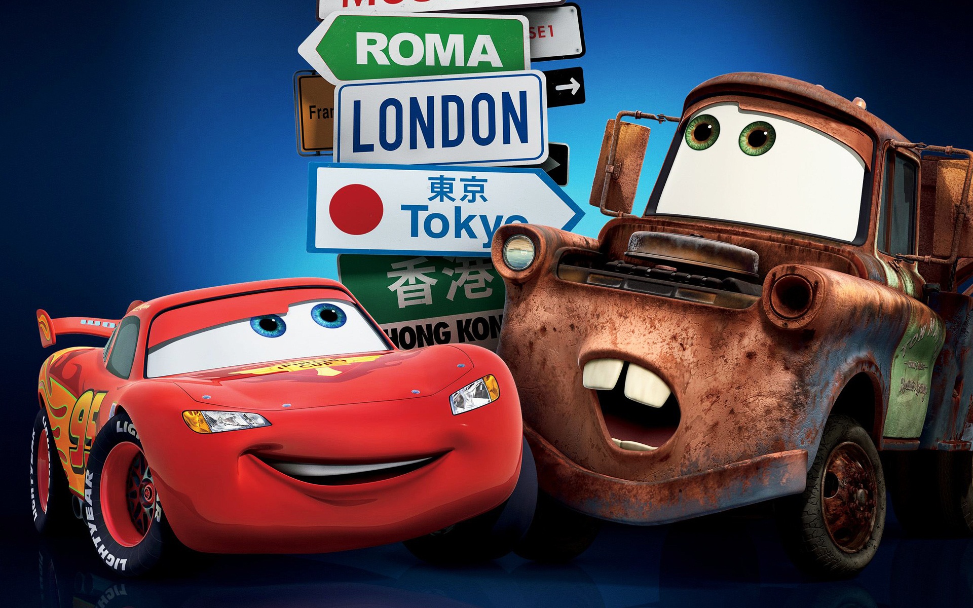Тачки pixar. Тачки 2 - cars 2 (2011).